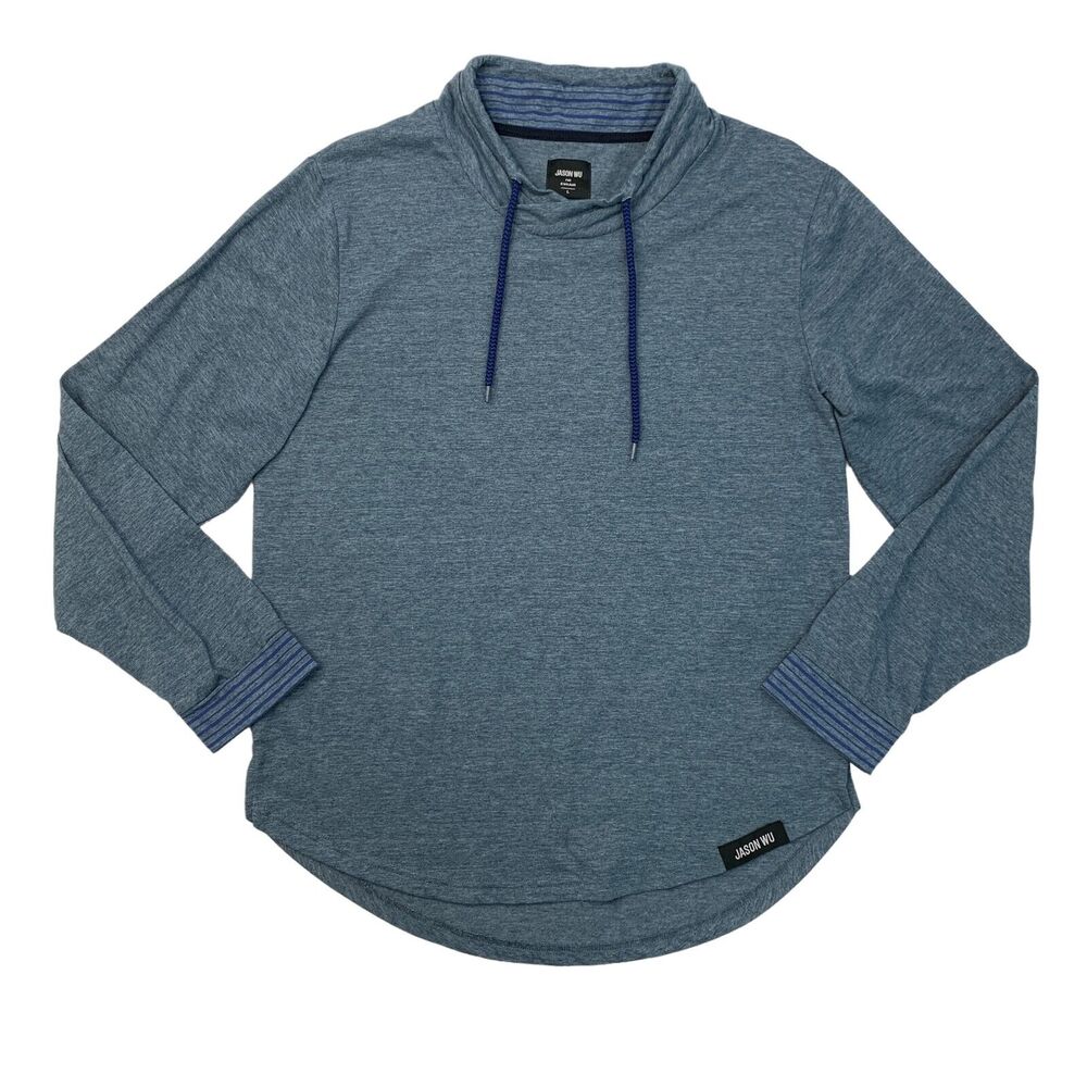 Jason Wu For EVA Air Sweatshirt Men L Large Business Class Long Sleeve Cowl Neck
